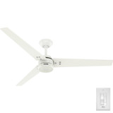 Hunter - 52980 - 60" Ceiling Fan - Cassius - Fresh White