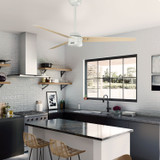 Hunter - 52980 - 60" Ceiling Fan - Cassius - Fresh White