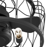Hunter - 52969 - 20" Ceiling Fan - Rotonda - Matte Black