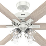 Hunter - 52904 - 52" Ceiling Fan - Fonthill - Fresh White