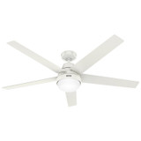 Hunter - 52832 - 60" Ceiling Fan - Aerodyne - Fresh White