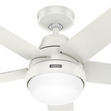 Hunter - 52832 - 60" Ceiling Fan - Aerodyne - Fresh White