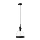 Hunter - 48052 - One Light Pendant - Van Nuys - Matte Black