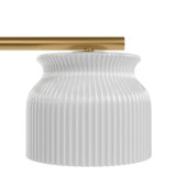 Hunter - 13180 - Five Light Chandelier - Harlowe - Luxe Gold