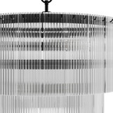 Hunter - 13143 - Six Light Chandelier - Ontario - Matte Black