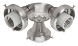 Hunter - 99136 - Three Light Fitter - Fitter - Brushed Nickel