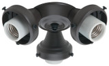 Hunter - 99134 - Three Light Fitter - Fitter - New Bronze