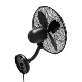 Hunter - 97318 - Wall Fan - 400102 - Matte Black