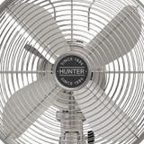 Hunter - 97315 - Portable Desk Fan - Brushed Nickel