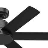 Hunter - 59613 - 44" Ceiling Fan - Kennicott - Matte Black
