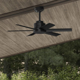 Hunter - 59613 - 44" Ceiling Fan - Kennicott - Matte Black