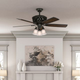 Hunter - 59546 - 54" Ceiling Fan - Promenade - Brittany Bronze