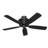 Hunter - 59545 - 54" Ceiling Fan - Promenade - Gloss Black