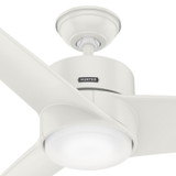 Hunter - 59470 - 54" Ceiling Fan - Havoc - Fresh White