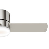Hunter - 59454 - 44" Ceiling Fan - Minimus - Brushed Nickel