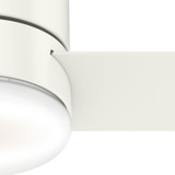 Hunter - 59452 - 44" Ceiling Fan - Minimus - Fresh White
