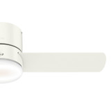 Hunter - 59452 - 44" Ceiling Fan - Minimus - Fresh White
