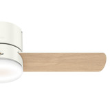 Hunter - 59452 - 44" Ceiling Fan - Minimus - Fresh White
