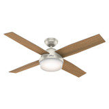 Hunter - 59450 - 52" Ceiling Fan - Dempsey - Matte Nickel
