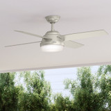 Hunter - 59450 - 52" Ceiling Fan - Dempsey - Matte Nickel