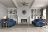 Hunter - 59449 - 52" Ceiling Fan - Dempsey - Noble Bronze