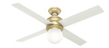Hunter - 59320 - 52" Ceiling Fan - Hepburn - Modern Brass