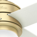 Hunter - 59320 - 52" Ceiling Fan - Hepburn - Modern Brass
