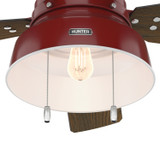 Hunter - 59312 - 52" Ceiling Fan - Mill Valley - Barn Red