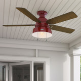 Hunter - 59312 - 52" Ceiling Fan - Mill Valley - Barn Red