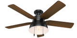 Hunter - 59310 - 52" Ceiling Fan - Mill Valley - Matte Black