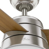Hunter - 59303 - 36" Ceiling Fan - Aker - Brushed Nickel