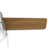 Hunter - 59303 - 36" Ceiling Fan - Aker - Brushed Nickel