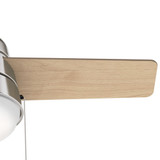 Hunter - 59303 - 36" Ceiling Fan - Aker - Brushed Nickel