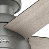 Hunter - 59270 - 46" Ceiling Fan - Anslee - Matte Silver