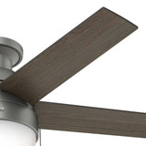 Hunter - 59270 - 46" Ceiling Fan - Anslee - Matte Silver