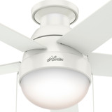 Hunter - 59269 - 46" Ceiling Fan - Anslee - Fresh White