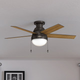Hunter - 59268 - 46" Ceiling Fan - Anslee - Premier Bronze