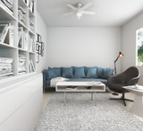 Hunter - 59266 - 46" Ceiling Fan - Anslee - Fresh White