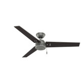 Hunter - 59262 - 52" Ceiling Fan - Cassius - Matte Silver