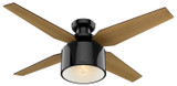 Hunter - 59259 - 52" Ceiling Fan - Cranbrook - Gloss Black