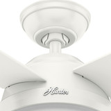 Hunter - 59252 - 52" Ceiling Fan - Dempsey - Fresh White