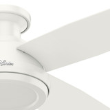 Hunter - 59248 - 52" Ceiling Fan - Dempsey - Fresh White
