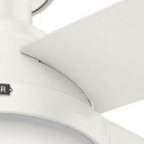 Hunter - 59242 - 52" Ceiling Fan - Dempsey - Fresh White
