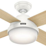 Hunter - 59217 - 52" Ceiling Fan - Dempsey - Fresh White