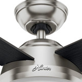 Hunter - 59216 - 52" Ceiling Fan - Dempsey - Brushed Nickel