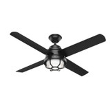Hunter - 55086 - 54" Ceiling Fan - Searow - Matte Black