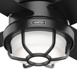 Hunter - 55086 - 54" Ceiling Fan - Searow - Matte Black