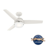 Hunter - 54211 - 48" Ceiling Fan - Midtown - Fresh White