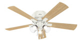 Hunter - 54207 - 52" Ceiling Fan - Crestfield - Fresh White