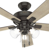 Hunter - 54205 - 52" Ceiling Fan - Crestfield - Noble Bronze